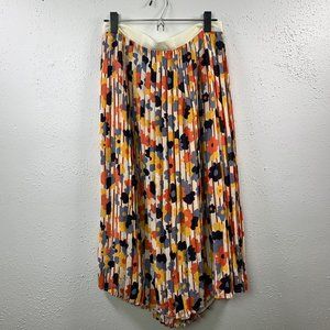 Brand new Modcloth pleated floral skirt